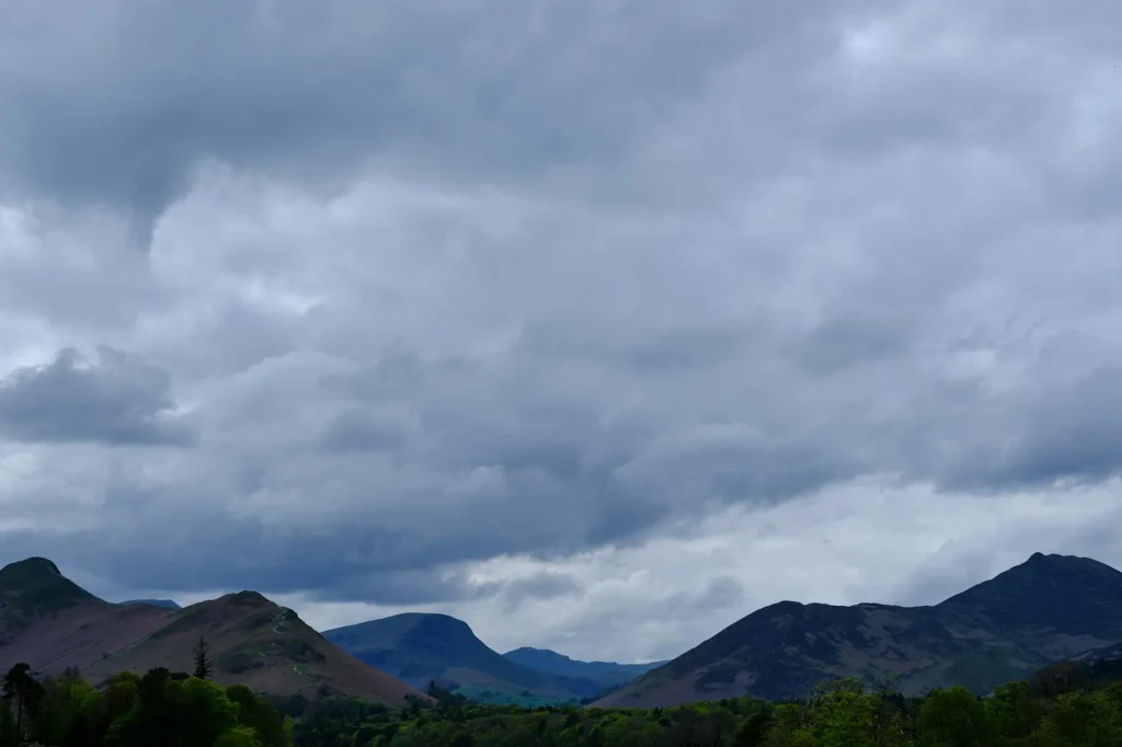 Scenic Lake District mountain landscape