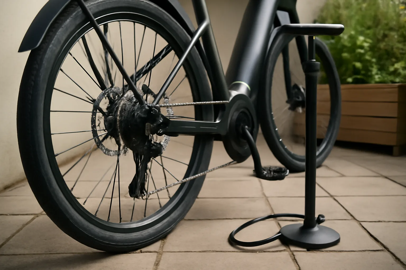 E-bike tyre and drivetrain maintenance for better riding range